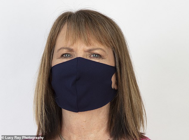 The single layer of fabric blocked only 22 per cent of the contaminants in the test cough from reaching the outside world
