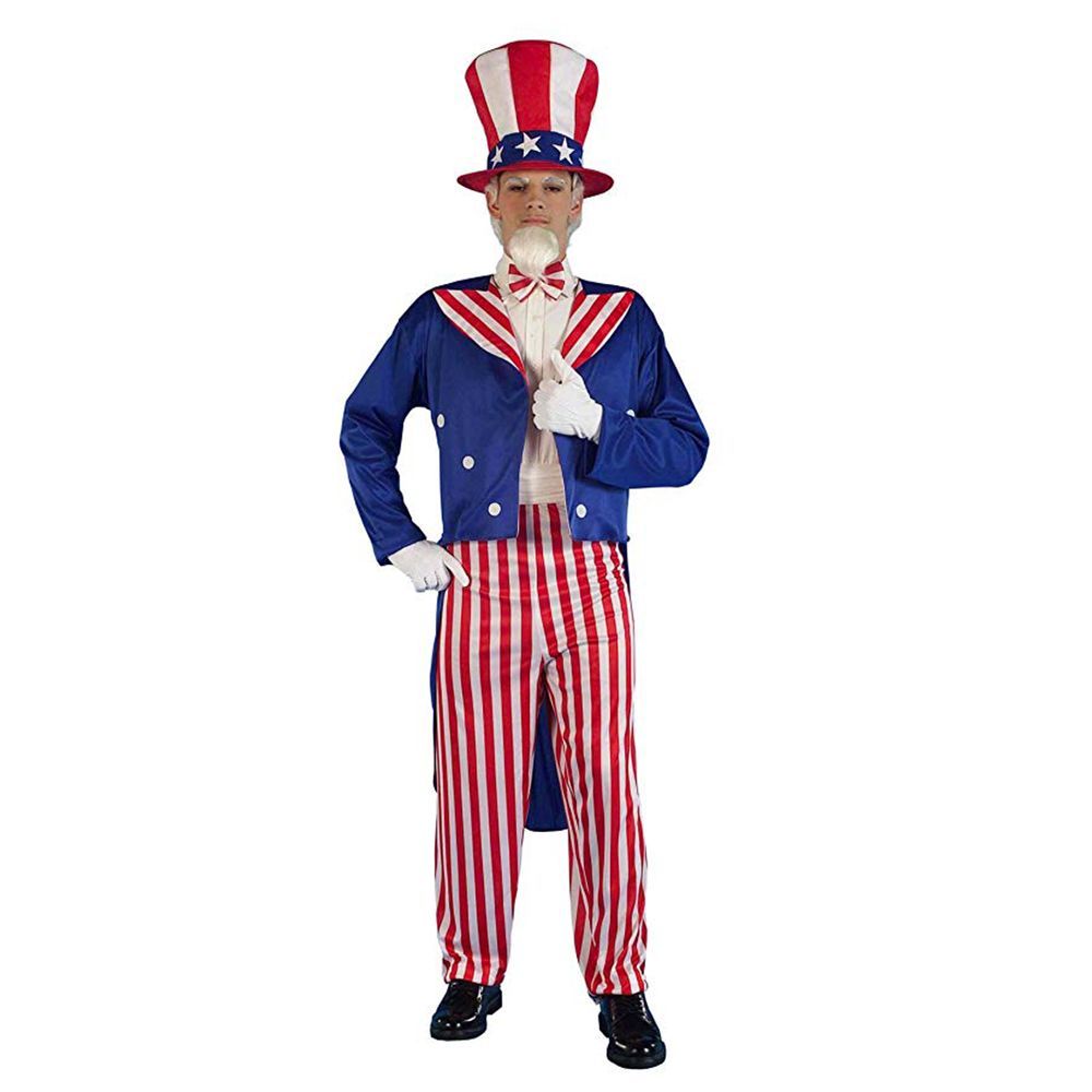 Forum Novelties  Patriotic Party Uncle Sam Costume