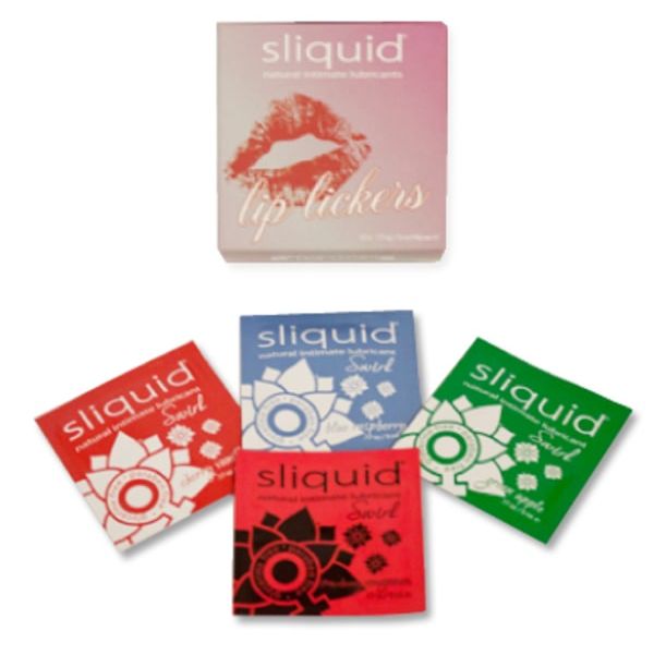 Sliquid Lip Lickers Flavored Lube Cube Pack