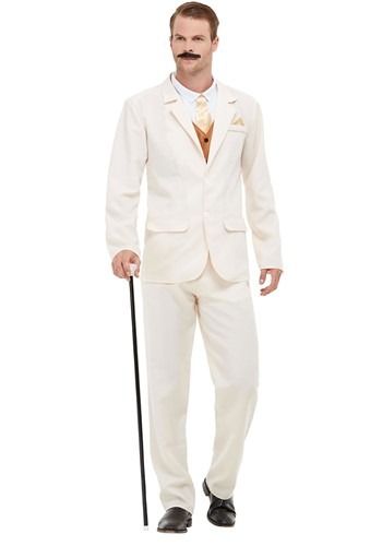 Adult Roaring '20s White Costume